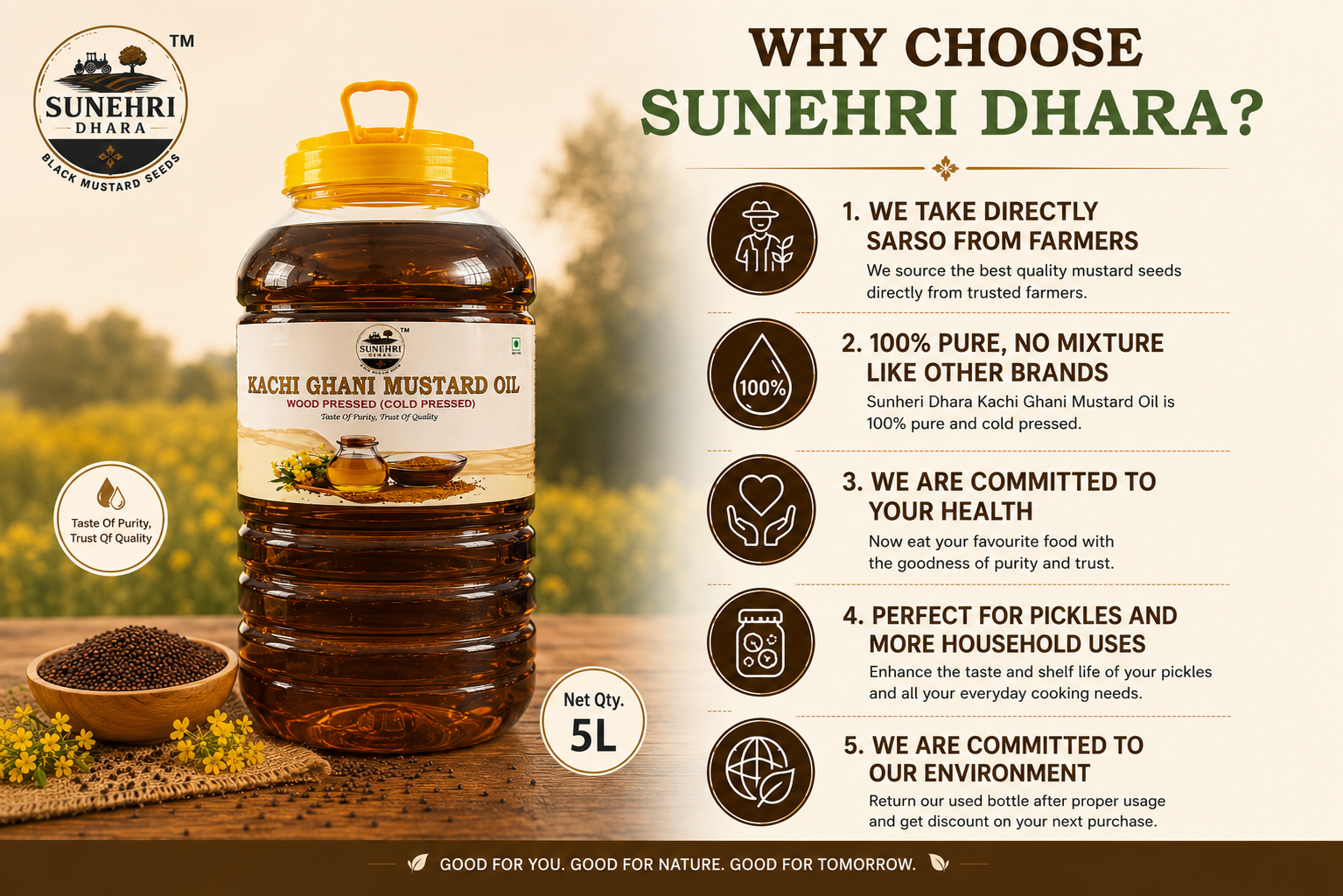 Sunehri Dhara 5L Can